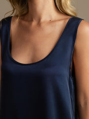 19Momme Washable Silk Tank Top & Wide Leg Pants Set