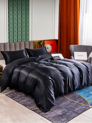 25Momme 3Pcs Silk Set Duvet Cover+2x Pillowcases