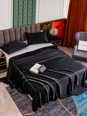 25Momme 3Pcs Silk Set Flat Sheet+2x Pillowcases