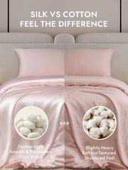 25Momme Mulberry Silk Seamless Duvet Cover (WITHOUT PILLOWCASES)