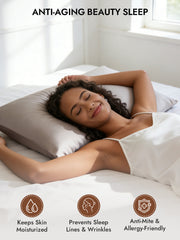 2Pcs 30Momme 100% Silk Pillowcases Bundle- Hidden Zipper