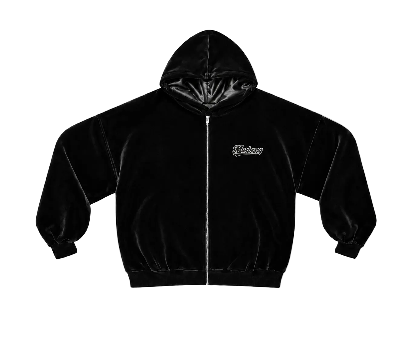 Marberry Silk Zip Up No.1