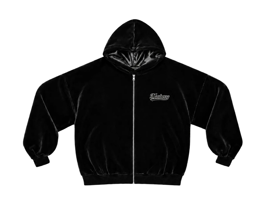 Marberry Silk Zip Up No.1 Maison Marberry Silk