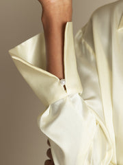 Clearance - 19Momme Silk Long Sleeve Notch Collar Women's Shirt