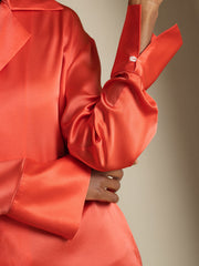 Clearance - 19Momme Silk Long Sleeve Notch Collar Women's Shirt