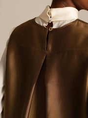 Clearance - 32Momme Silk-Wool Blend Women's Vest with Button Pocket Design