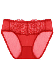 Clearance - Lace Low Waist Silk Knitted Panty (Bra NOT Included)