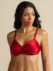 Clearance - Pure Silk Bra with Adjustable Straps