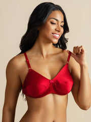 Clearance - Pure Silk Bra with Adjustable Straps