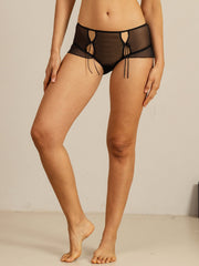 Clearance - Pure Silk Sexy Comfort Sheer Cut Out Panty