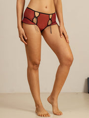 Clearance - Pure Silk Sexy Comfort Sheer Cut Out Panty