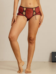 Clearance - Pure Silk Sexy Comfort Sheer Cut Out Panty