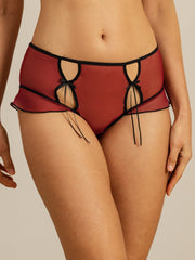 Clearance - Pure Silk Sexy Comfort Sheer Cut Out Panty