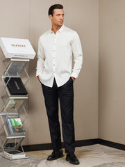 Clearance - Silk Mens shirt with Long Sleeves