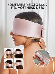 Elegant One Piece 100% Mulberry Silk Sleep Eye Mask