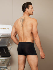 Men‘s Pure Silk Boxer Briefs Underwear