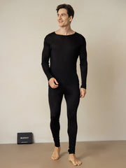 Men's Silk Jersey Long Sleeve Long Johns
