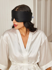 One Piece Silk Sleep Eye Mask With Velcro