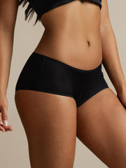 Pure Silk Comfort Casual Hipster Boyshort Panty