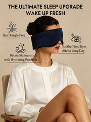 Pure Silk Double-Sided Eye Mask With Silent Velcro Closure