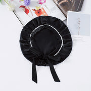 Pure Silk Lace Bonnet with Ribbons