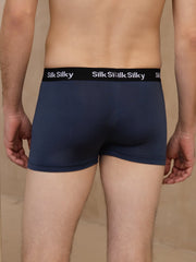 Pure Silk Men's Comfort Breathable Boxer Brief Underwear