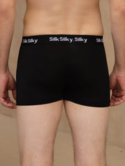 Pure Silk Men's Comfort Breathable Boxer Brief Underwear