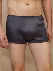 Pure Silk Men‘s Ultra Soft Comfy Boxer Underwear