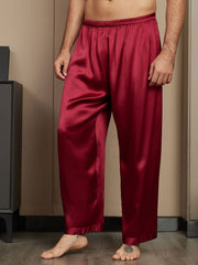 Pure Silk Relaxed Pajama Pants