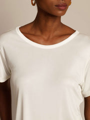 Pure Silk Short Sleeve Women's T-Shirt
