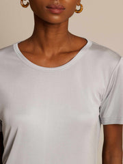 Pure Silk Short Sleeve Women's T-Shirt