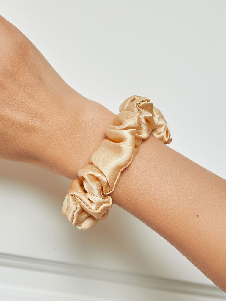 Pure Silk Soft Classic Hair Scrunchie - 2cm