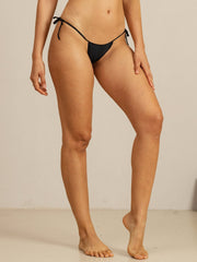 Pure Silk Tie-up Thong Sexy Bikini Panty
