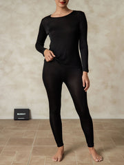 Women's Silk Jersey Long Sleeve Long Johns