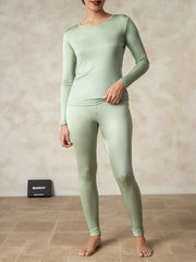 Women's Silk Jersey Long Sleeve Long Johns