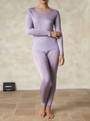 Women's Silk Jersey Long Sleeve Long Johns