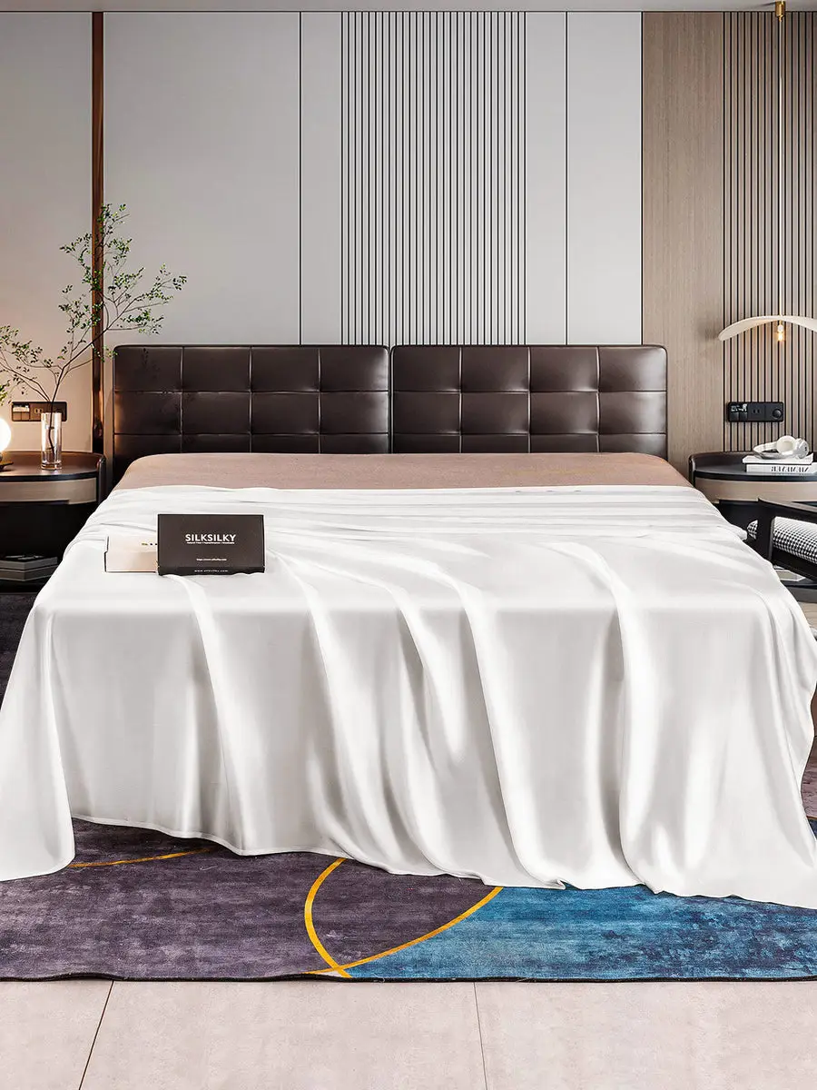 22Momme Mulberry Silk Seamless Flat Sheet